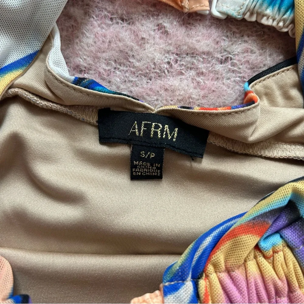 AFRM Dakota Dress in Spring Marble - Picture 6 of 8